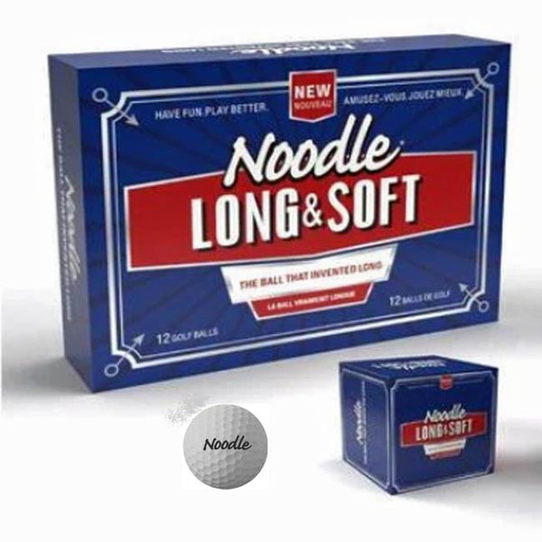 Maxfli Noodle Golf Ball- single ball White