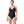 Load image into Gallery viewer, Speedo’s Women's Shaping Cross Knot Swimsuit – Black