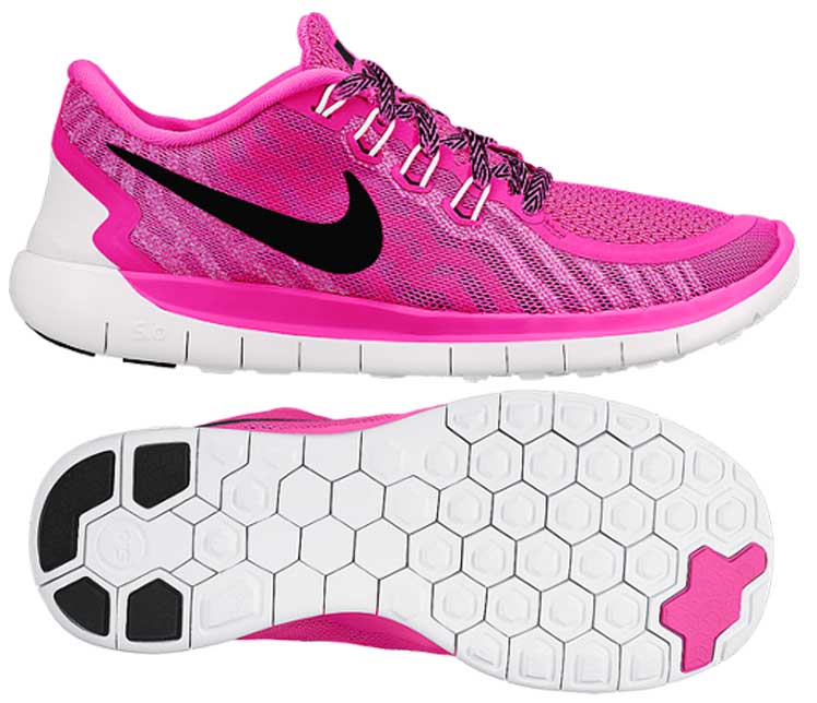 Nike free outlet pink 5.0
