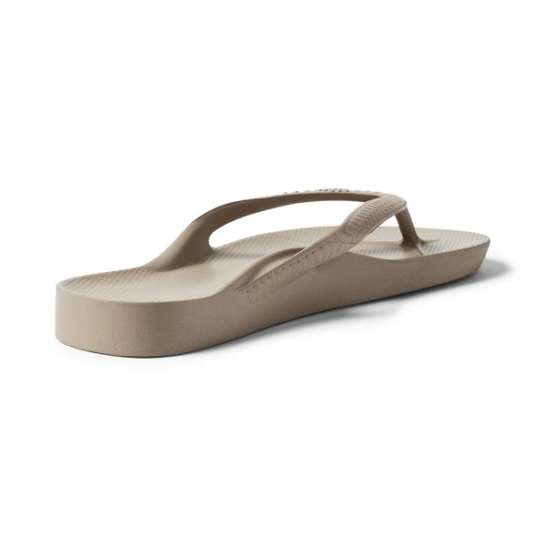 Archies Arch Support Jandals – Taupe Unisex