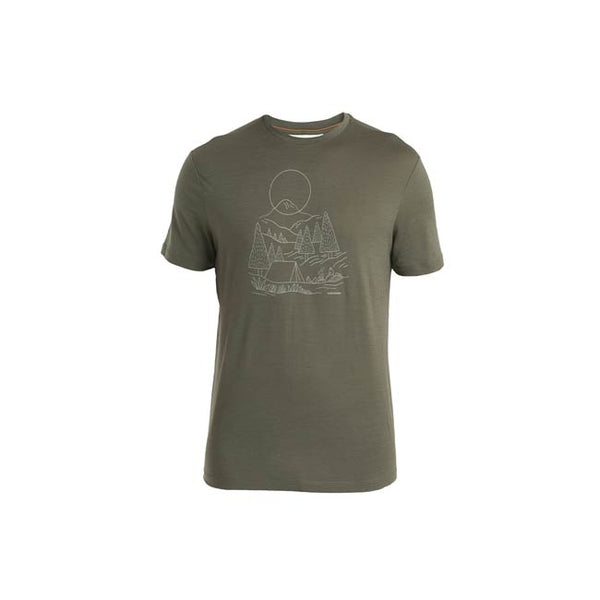 Icebreaker Men’s Merino TL III SS T-Shirt Sunset Camp