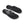 Load image into Gallery viewer, Archies Arch Support Jandals – Black Unisex
