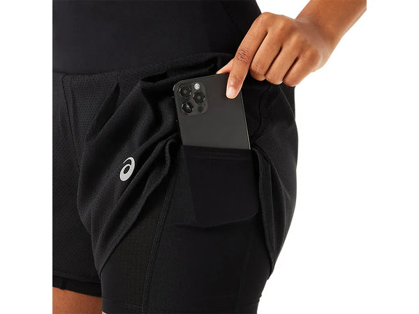 ASICS ROAD 2-N-1 3.5IN WOMENS RUN SHORT