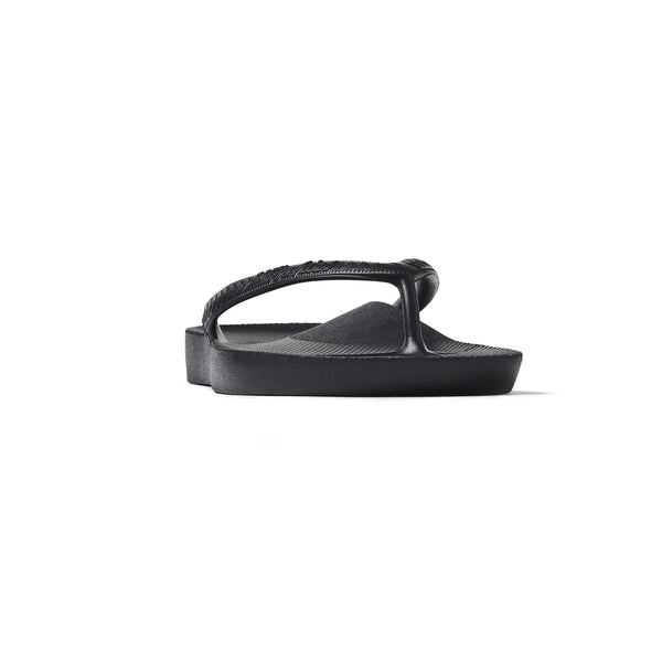 Archies Arch Support Jandals – Black Unisex