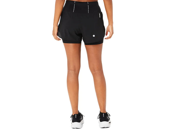 ASICS ROAD 2-N-1 3.5IN WOMENS RUN SHORT