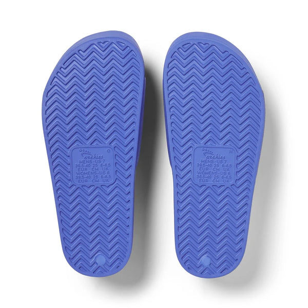 Archies Arch Support Slides – Royal Blue Unisex