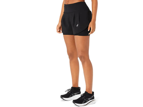 ASICS ROAD 2-N-1 3.5IN WOMENS RUN SHORT