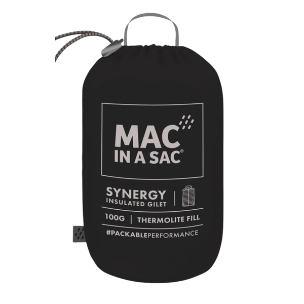 Mac in a Sac Men's Synergy Vest (black)