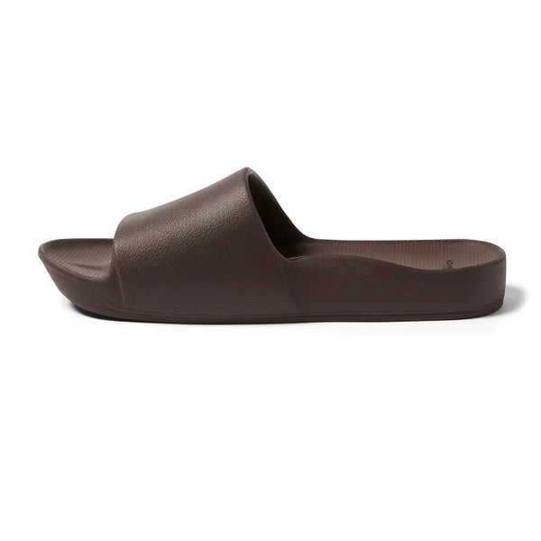 Archies Arch Support Slides – Brown Unisex