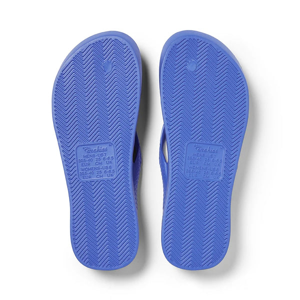 Archies Arch Support Jandals – Royal Blue Unisex