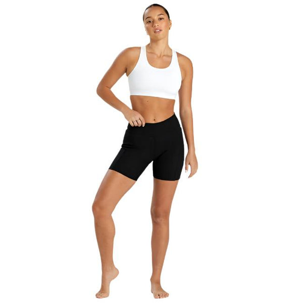 Abi And Joseph Tiebreak Rib Dual Pocket Mid-Thigh Tight