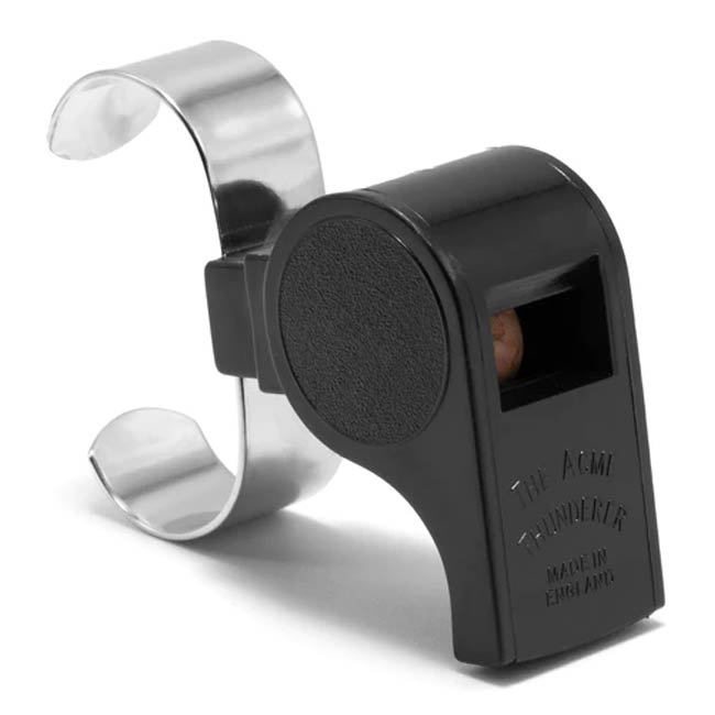 Acme Thunderer Finger Whistle - 477/59.5-Gold Plated