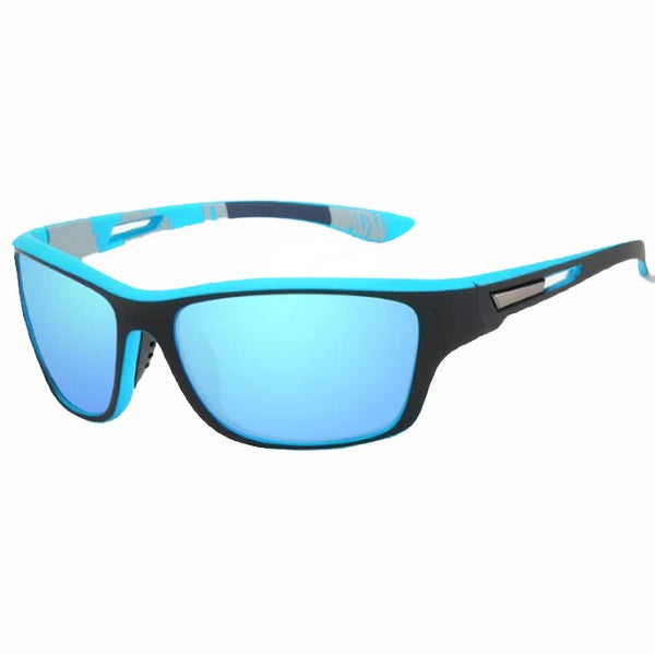 Aoron Sports Sunglasses Black Blue