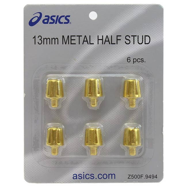 Asics Alluminium 13mm Footy Stud Pack of 6 The Sport Shop New Zealand