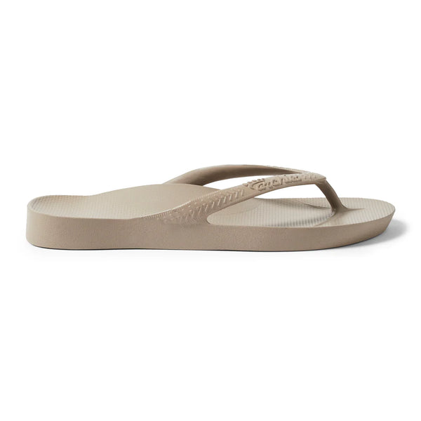 Archies Arch Support Jandals – Taupe Unisex