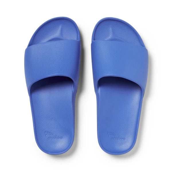 Archies Arch Support Slides – Royal Blue Unisex