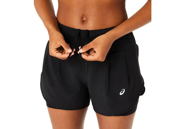 ASICS ROAD 2-N-1 3.5IN WOMENS RUN SHORT