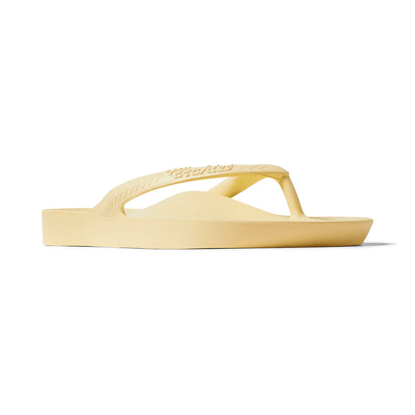 Archies Arch Support Jandals – Lemon Unisex