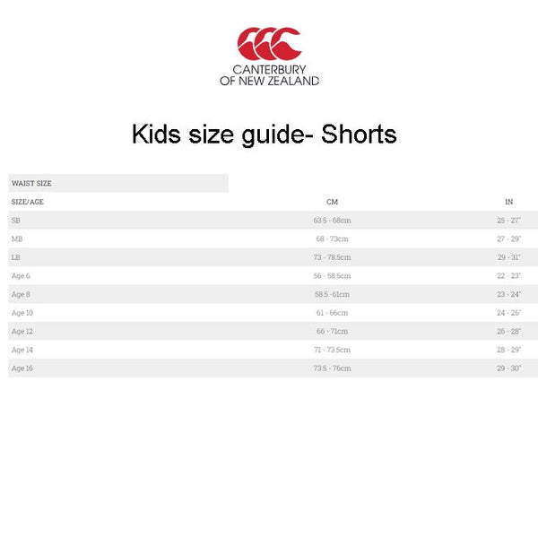 Canterbury Junior Tactic Shorts