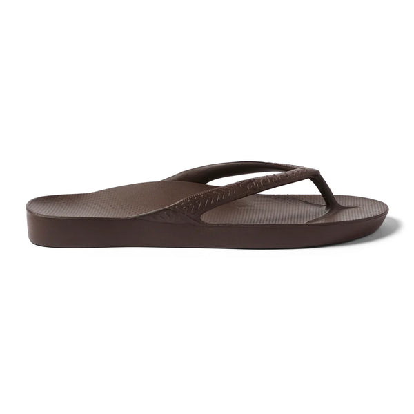 Archies Arch Support Jandals – Brown Unisex