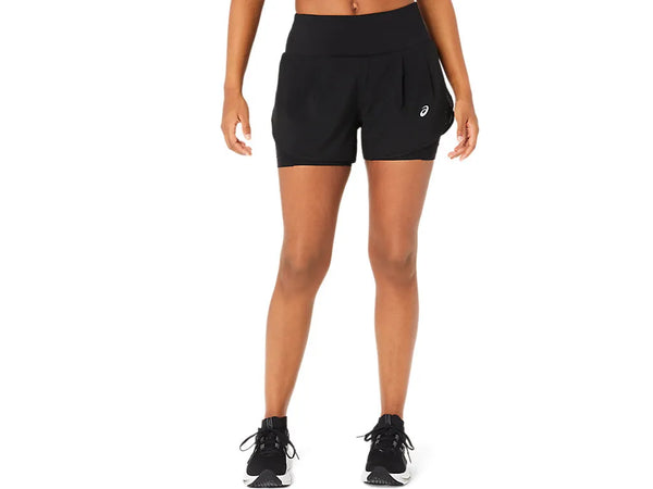 ASICS ROAD 2-N-1 3.5IN WOMENS RUN SHORT