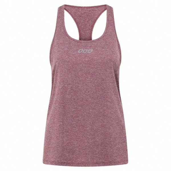 Lorna Jane Amy Dynamic Active Tank - Dark Rose Blush Marl
