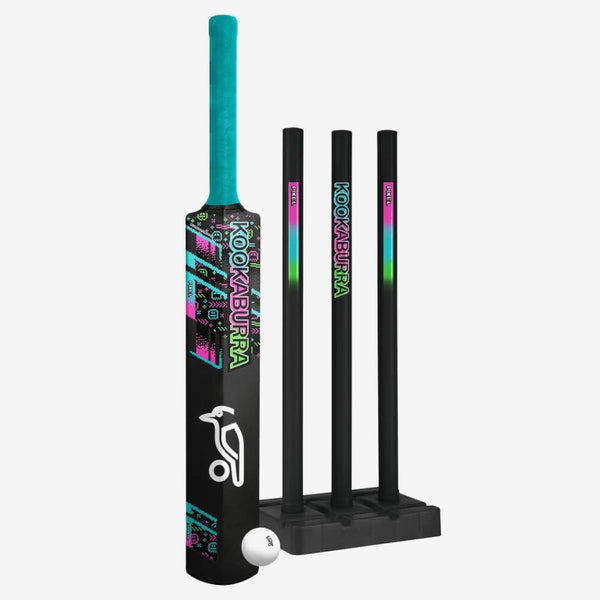 Kookaburra Pixel Plastic Cricket Set – size 6