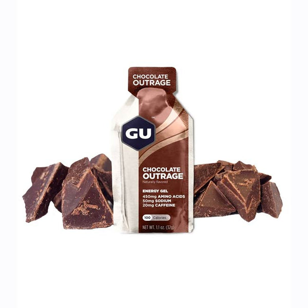 Gu Energy Gel Chocolate Outrage Flavour