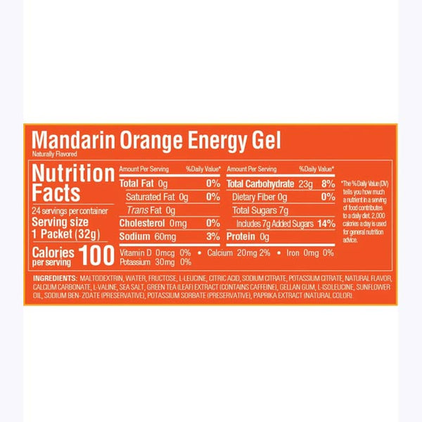 GU Energy Gel Single Mandarin Orange Flavour