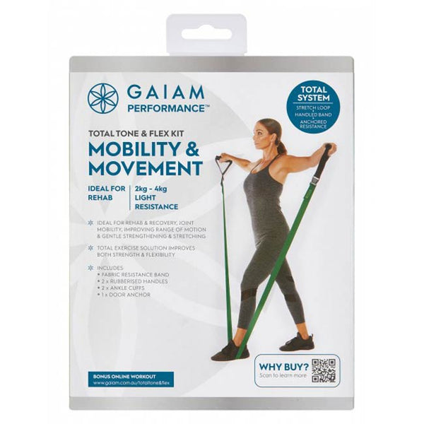 Gaiam Woven Total Tone & Flex Kit Light Resistance