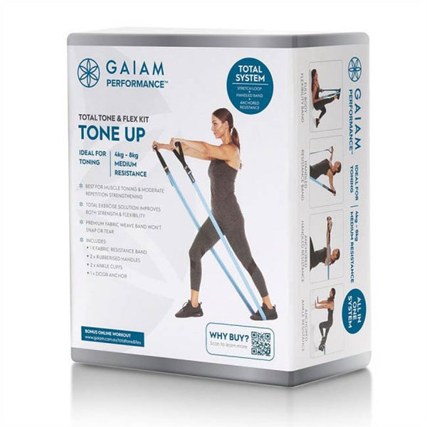 Gaiam Woven Total Tone & Flex Kit Medium Resistance