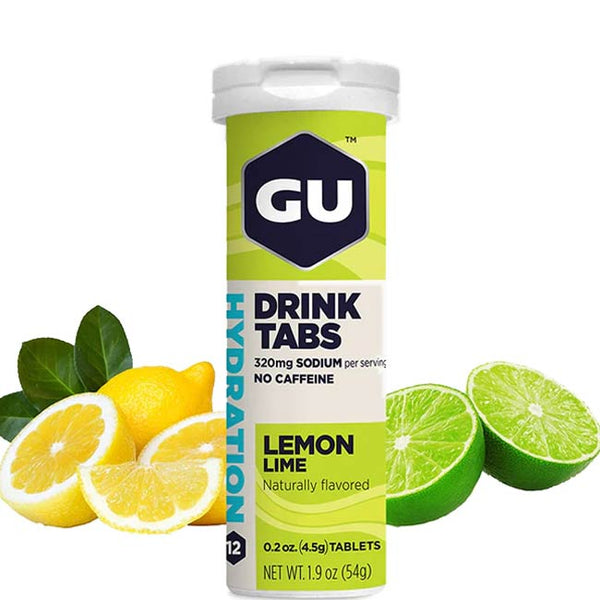 GU Hydration Drink Tablets (Single Tube) Lemon Lime