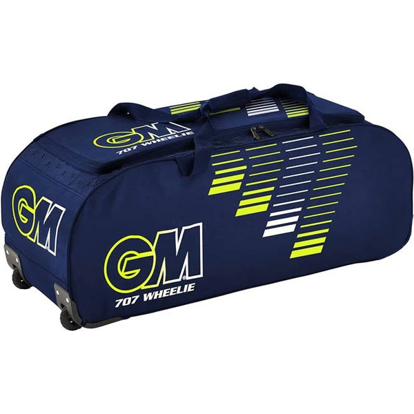 Gunn and Moore 707 Wheelie Cricket Bag Navy