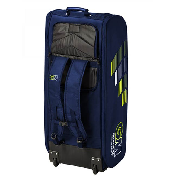 Gunn and Moore Original Wheelie Duffle Bag Navy