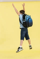 Spencil Big Kids Backpack - Fractal