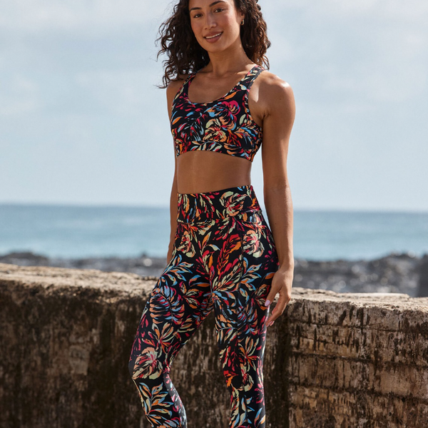 Abi and Joseph Spring Fling Dual Pocket 7/8 Leggings