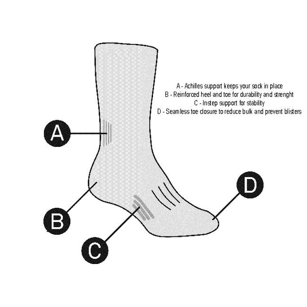 Icebreaker Men's Merino Lifestyle Light Crew Socks