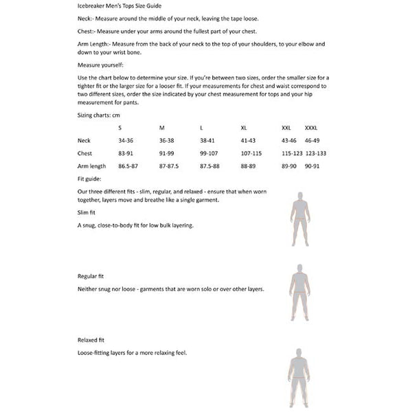 Icebreaker Men’s Merino 200 Oasis LS Crewe