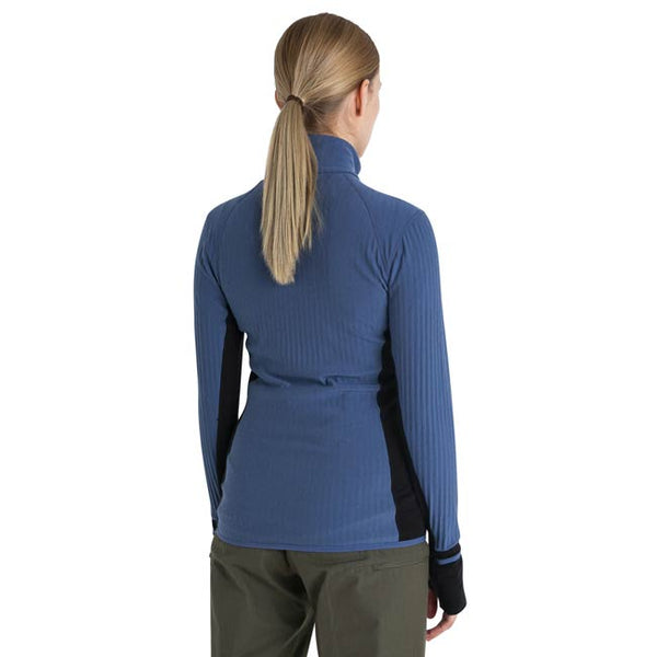 Icebreaker Women's RealFleece™ Merino Descender Long Sleeve Zip Jacket