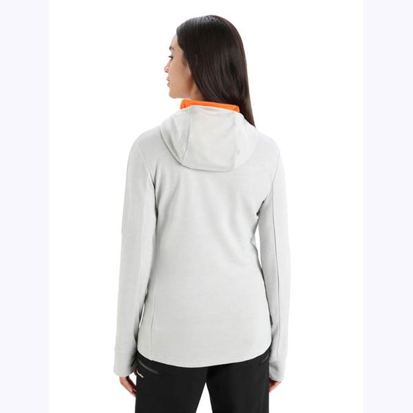 Icebreaker Womens Merino Quantum III Long Sleeve Zip Hoodie CL 2023
