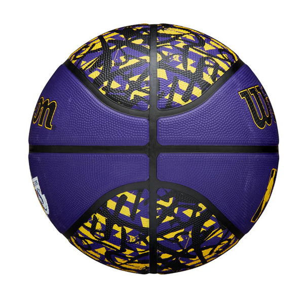 NBA Team Graffiti Basketball LA Lakers