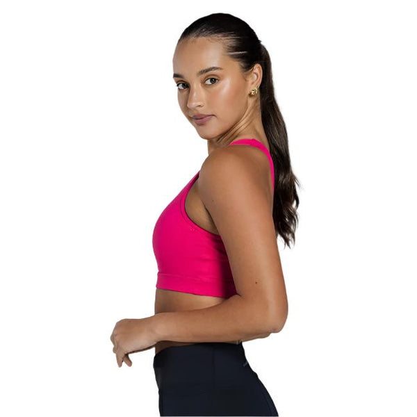 Abi and Joseph Leo Hi-Tech Sports Bra - Raspberry Rose
