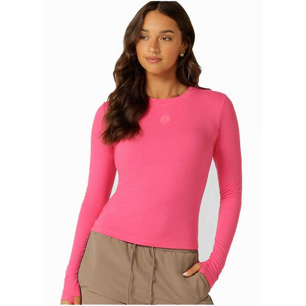 Lorna Jane Movement Long Sleeve Rib Top