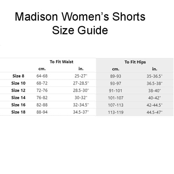 Madison Sportive Women’s ¾ Padded Cycle Shorts