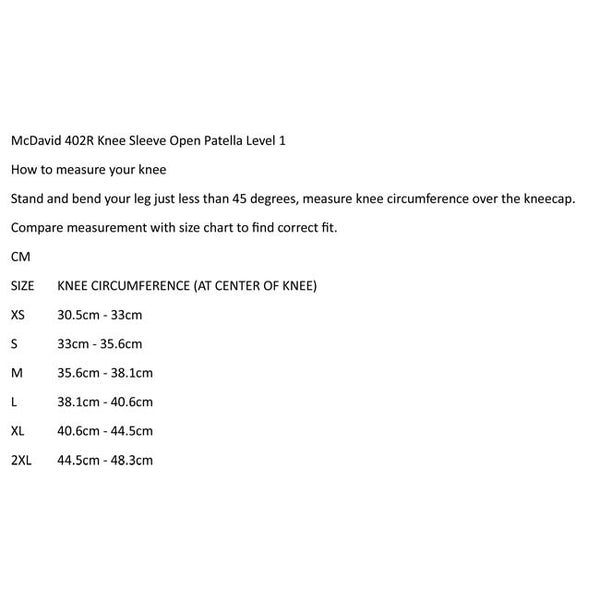 McDavid Open Patella Knee Support