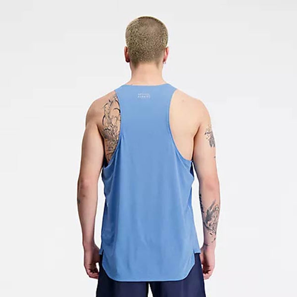 New balance men's impact singlet clearance