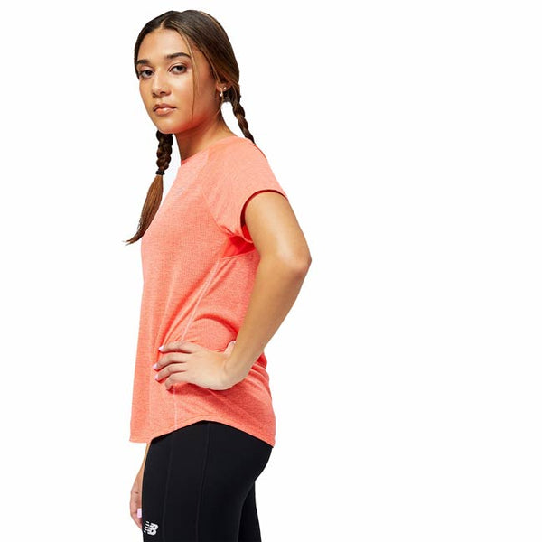 New Balance Women’s Impact Run Short Sleeved Tee Shirt
