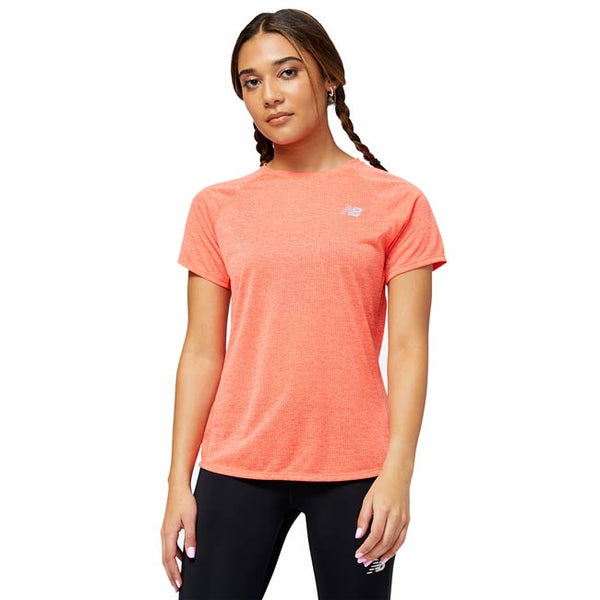 New Balance Women’s Impact Run Short Sleeved Tee Shirt