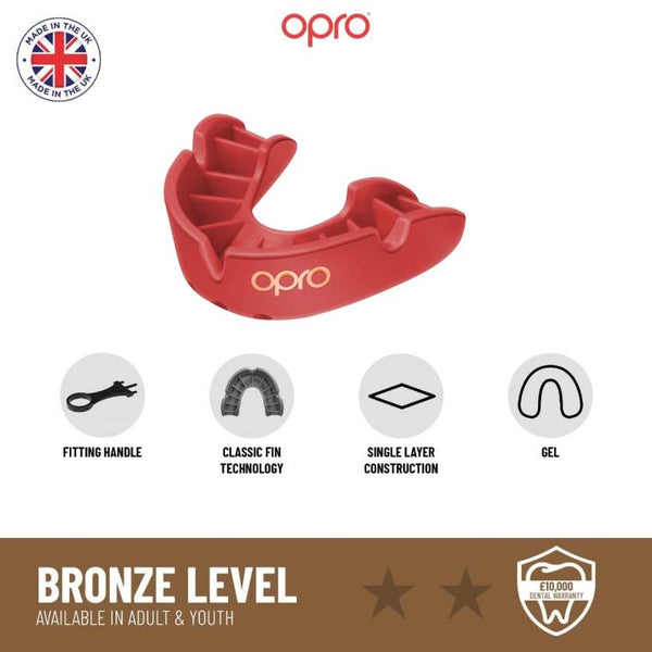 Opro Bronze Level Protection Mouthguard Adult
