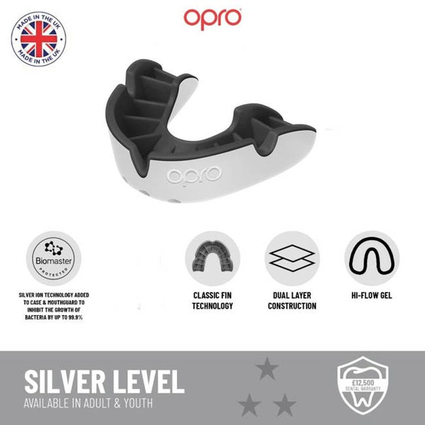 Opro Silver Level Protection Mouthguard Adult